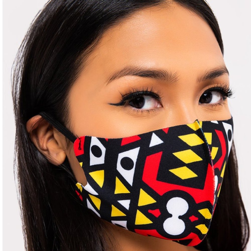 ANKARA PRINT FACE MASK